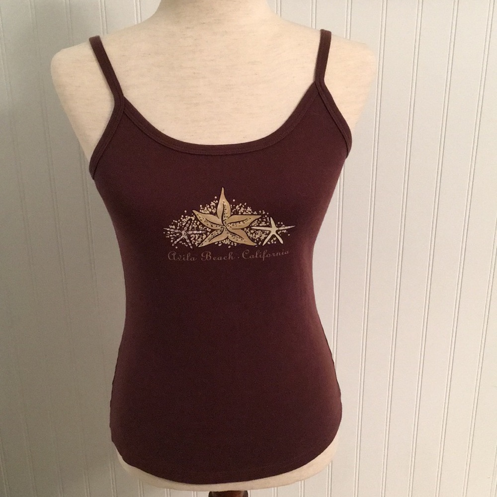Avila Beach California starfish print tank
